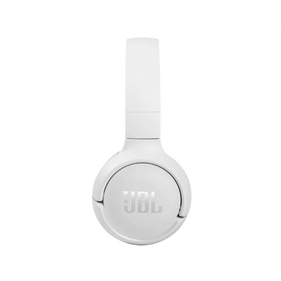 JBL Tune 510ΒΤ, On-Ear Bluetooth Headphones w Earcup control (White)