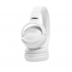 JBL Tune 510ΒΤ, On-Ear Bluetooth Headphones w Earcup control (White)