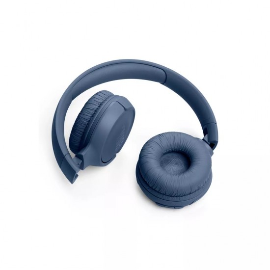 JBL Tune 520ΒΤ, On-Ear Bluetooth Headphones, Multipoint, APP, (Blue)