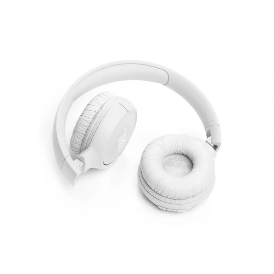 JBL Tune 520ΒΤ, On-Ear Bluetooth Headphones, Multipoint, APP, (White)