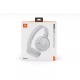 JBL Tune 520ΒΤ, On-Ear Bluetooth Headphones, Multipoint, APP, (White)