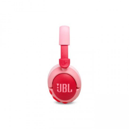 JBL Junior 470NC, Over-Ear Bluetooth Kids Headphones, ANC, Safe Sound, (Pink)