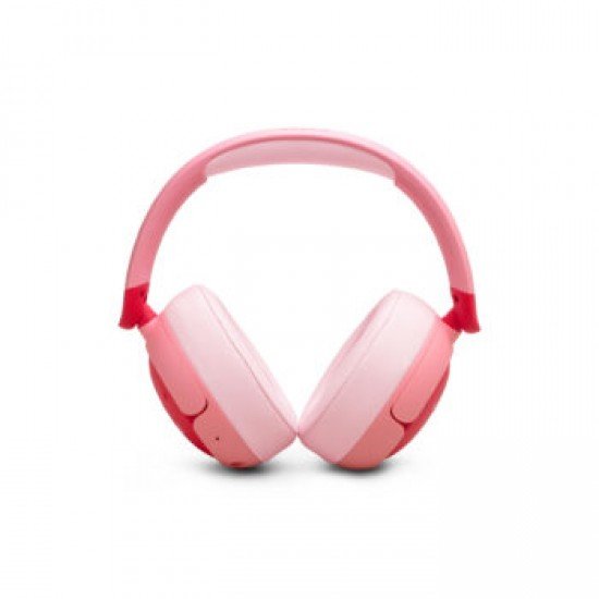 JBL Junior 470NC, Over-Ear Bluetooth Kids Headphones, ANC, Safe Sound, (Pink)