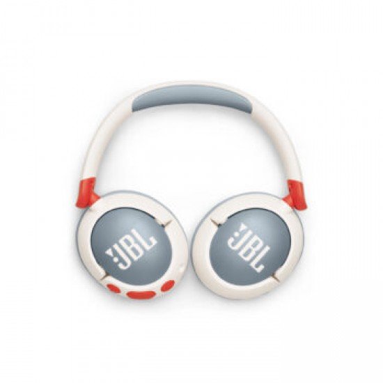 JBL Junior 470NC, Over-Ear Bluetooth Kids Headphones, ANC, Safe Sound, (White)
