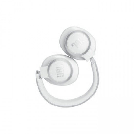 JBL Live 770NC, Over-Ear Bluetooth Headphones, True ANC, Multipoint, APP, (White)