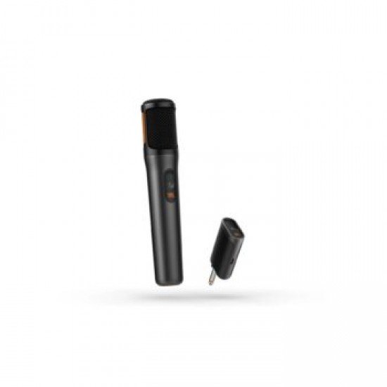JBL Wireless Digital Mic x2 & Dongle Receiver, 6.35mm (Black)