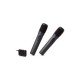 JBL Wireless Digital Mic x2 & Dongle Receiver, 6.35mm (Black)
