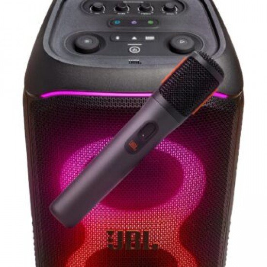 JBL Wireless Digital Mic x2 & Dongle Receiver, 6.35mm (Black)