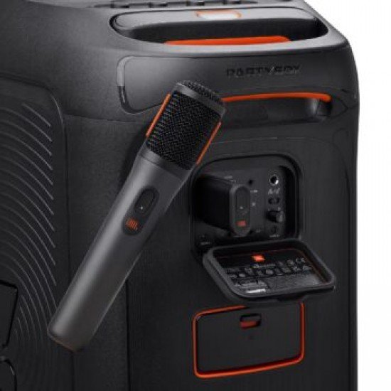 JBL Wireless Digital Mic x2 & Dongle Receiver, 6.35mm (Black)