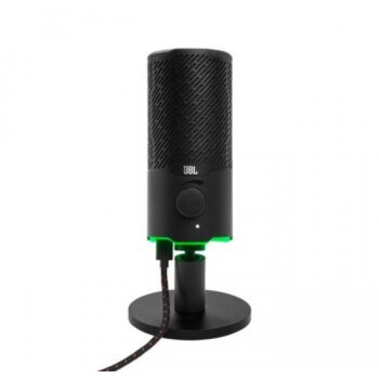JBL Quantum Stream, Dual Condenser Microphone, USB, RGB, (Black)