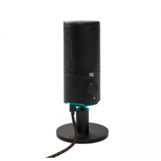 JBL Quantum Stream, Dual Condenser Microphone, USB, RGB, (Black)