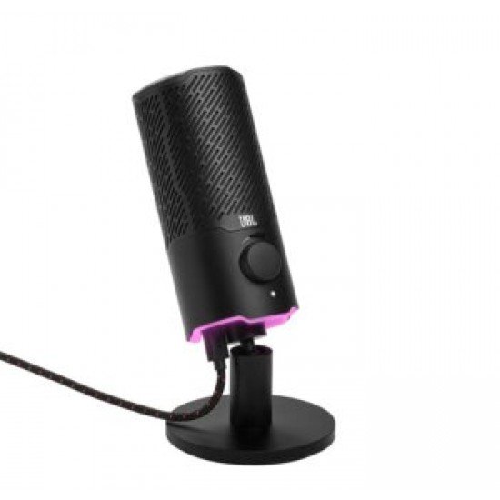JBL Quantum Stream, Dual Condenser Microphone, USB, RGB, (Black)