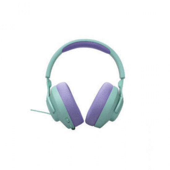 JBL Quantum 100M2, Over-Ear Wired Gaming Headset (Cyan)