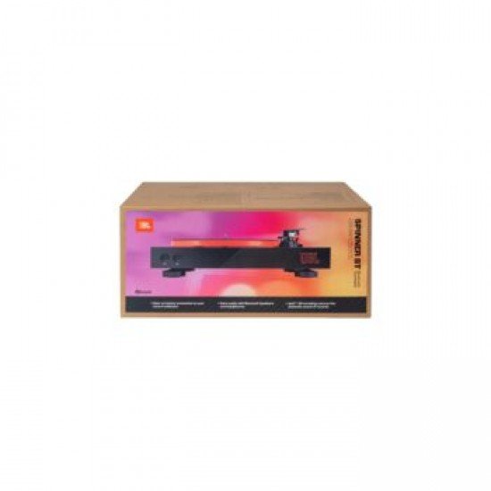 JBL Spinner BT, Bluetooth Turntable, (Black & Orange)