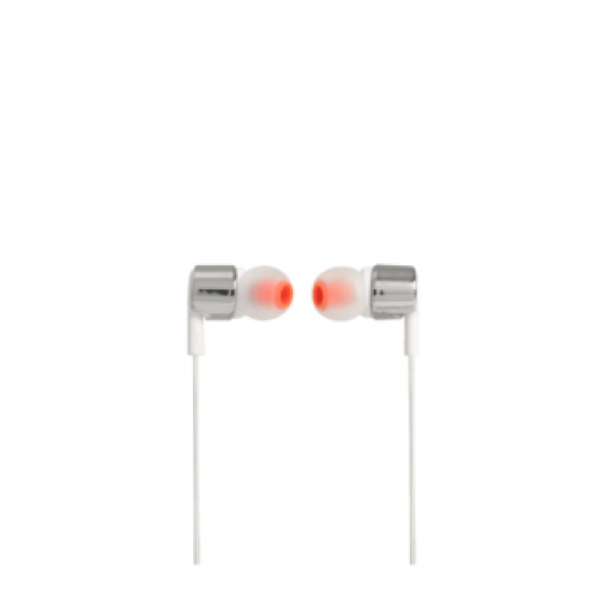 JBL T210E, InEar Universal Headphones 1-button Mic/Remote (Grey)