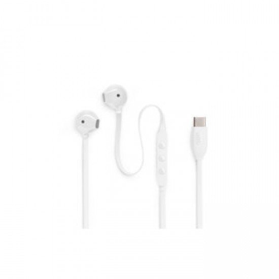JBL Tune 305C, Ear-Buds Headphones, USB-C, Hi-Res, (White)