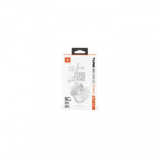 JBL Tune Beam 2, True Wireless In-Ear Headphones, ANC, Spatial, IP54, (White)