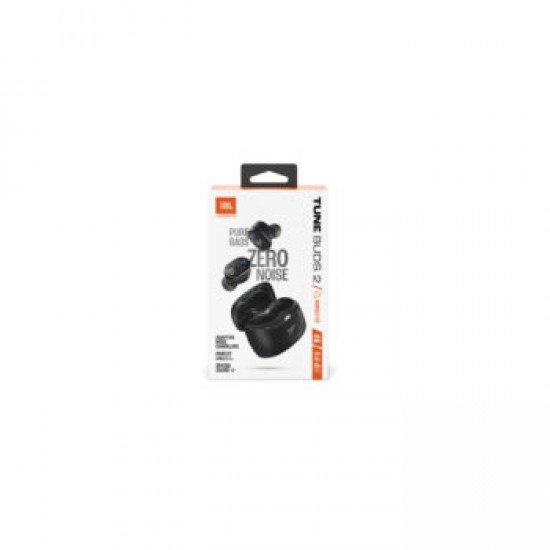 JBL Tune Buds 2, True Wireless In-Ear Headphones, ANC, Spatial, IP54, (Black)
