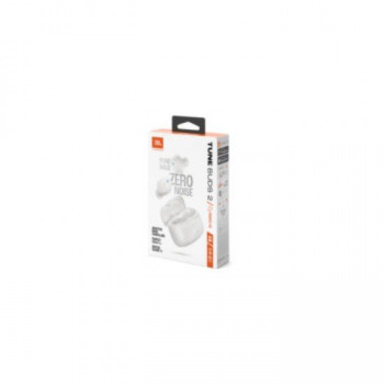 JBL Tune Buds 2, True Wireless In-Ear Headphones, ANC, Spatial, IP54, (White)