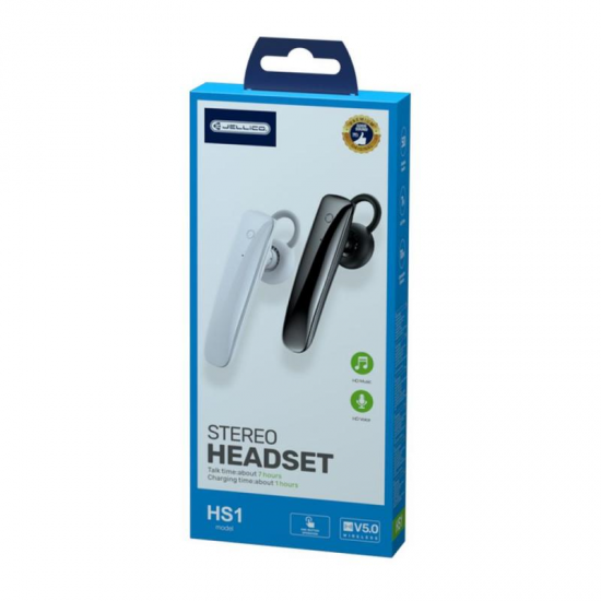 JELLICO Headset - HS1 bluetooth white