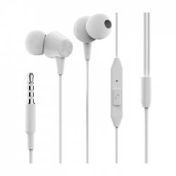 JELLICO In-ear headphones - X4A with microphone white