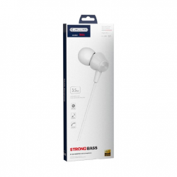 JELLICO In-ear headphones - X4A with microphone white