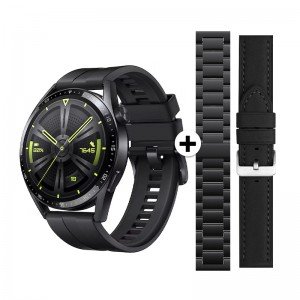 Smart Watch Kalobee SK37 Box: SET 3 Straps, 47mm /black/