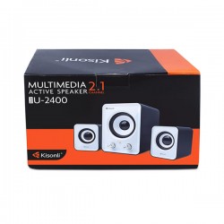 KISONLI SPEAKERS U-2400, 5W+3Wx2 USB