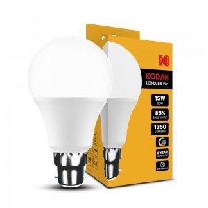 KODAK Max LED B22 Σφαιρική Λάμπα A65 15W 270° 4000K 1350lm