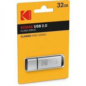 Kodak K950 USB Stick 32GB Usb 2.0 Ασημί