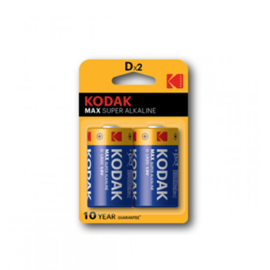 KODAK MAX Super Alkaline Batteries D