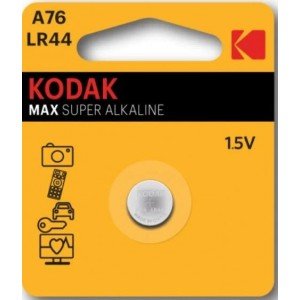 Kodak Max Super Alkaline A76 AG13 LR44 1τμχ