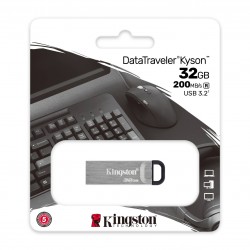 KINGSTON DTKN/32GB DATATRAVELER KYSON 32GB USB 3.2 FLASH DRIVE