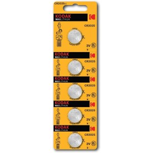 Kodak Μπαταρία Λιθίου Ρολογιών CR2025 3V 5BL