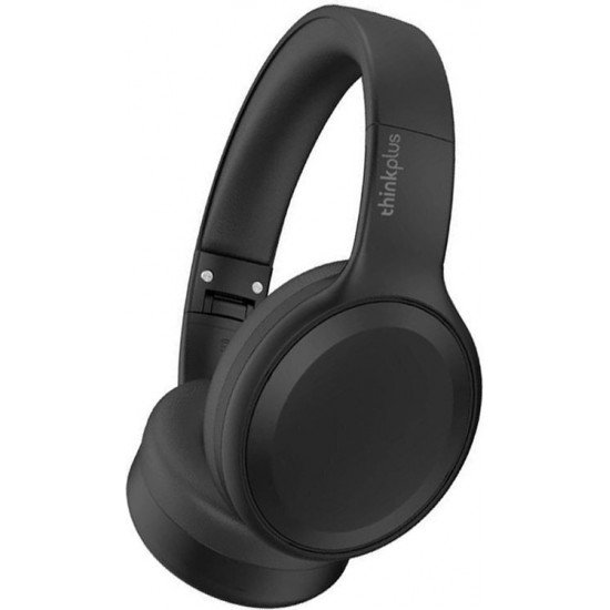 Lenovo Thinkplus TH30 Ασύρματα / Ενσύρματα Over Ear Ακουστικά Μαύρα