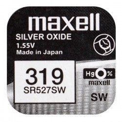 Maxell 319 Silver Mini battery/SR 527 SW