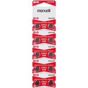 Mπαταρια Maxell LR44 AG13 Αλκαλική 1.5V 10TMX