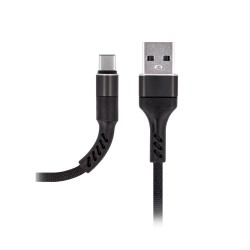 MAXLIFE MXUC-01 CABLE FOR TYPE-C FAST CHARGE 2A 1M BLACK