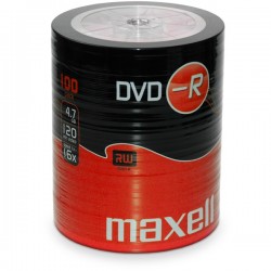 MAXELL DVD -R  16x  4.7GB  (100 Tub)
