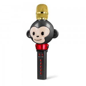 Maxlife Bluetooth Microphone with Speaker Animal MX-100 Black Maxlife Bluetooth Microphone with Speaker Animal MX-100 Black