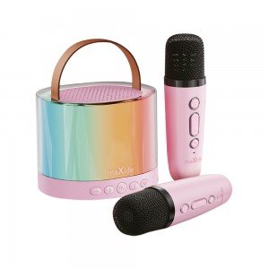Maxlife Bluetooth Karaoke Set MXKS-200 Pink Maxlife Bluetooth Karaoke Set MXKS-200 Pink
