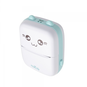 Maxlife Bluetooth Thermal Printer MXTP-100 Blue Maxlife Bluetooth Thermal Printer MXTP-100 Blue