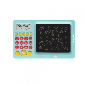 Maxlife Children's Writing Board with Calculator MXWB-01 Blue Maxlife Children's Writing Board with Calculator MXWB-01 Blue