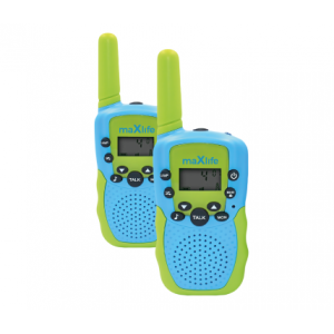 Maxlife MXWT-200 green-blue walkie-talkie set