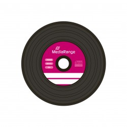 MediaRange Vinyl CD-R 80' 700MB 52x Black dye Cake x 50 (MR225)