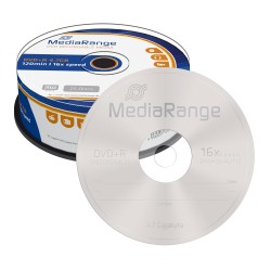 MediaRange DVD+R 120' 4.7GB 16x Cake Box x 25 (MR404)