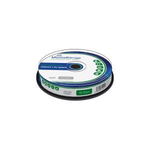 MediaRange DVD-RW 120' 4.7GB 4x Rewritable Cake Box x 10 (MR450) MediaRange DVD-RW 120' 4.7GB 4x Rewritable Cake Box x 10 (MR450)