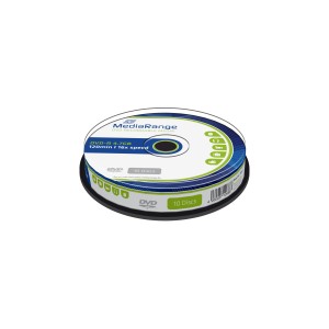 MediaRange DVD-R 120' 4.7GB 16x Cake Box x 10 (MR452)