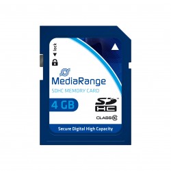 MediaRange SDHC Class 10 4 GB (High Capacity) (MR961)