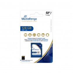 MediaRange SDXC™ memory card, UHS-1 | Class 10, 128GB (MR969)